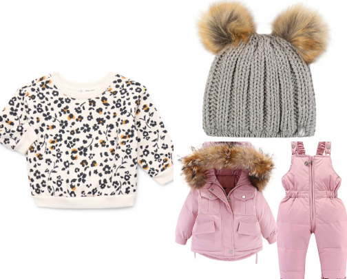 Toddler Girls Winter Wardrobe Must Haves cover photo collage