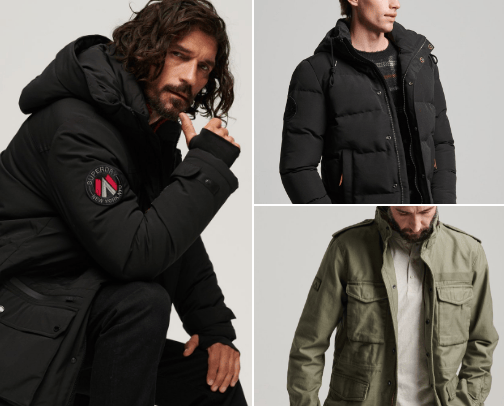 Men Jacket cover photo collage
