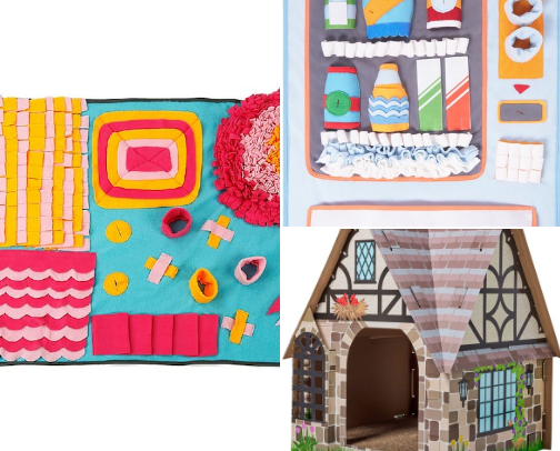 My favorite cat products and toys cover photo collage