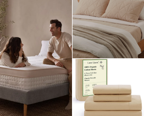 Non toxic bedroom essentials cover photo collage