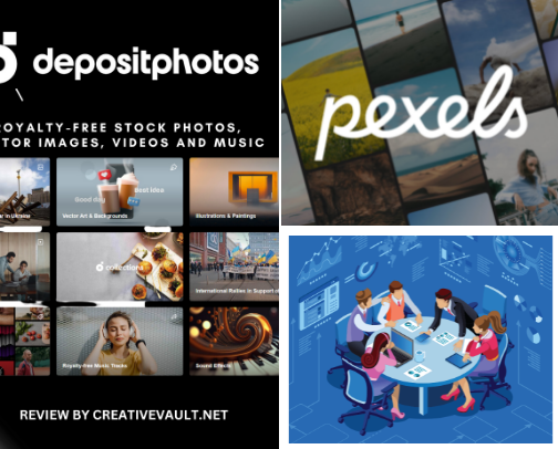 Top 10 Royalty-Free Sites cover photo collage