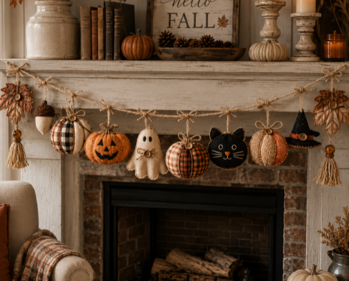 fall decor cover photo collage
