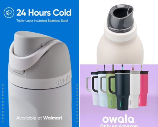 The Owala Collection: Bottles, Tumblers & Accessories I Actually Use ⭐ cover photo collage