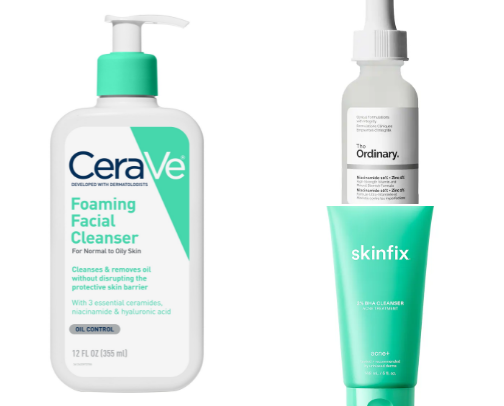 ✨ Skincare for Oily Skin | Shine, Pores & Breakouts cover photo collage