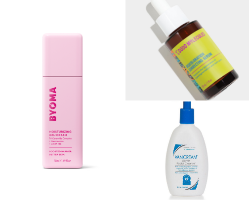 Everyday skincare cover photo collage