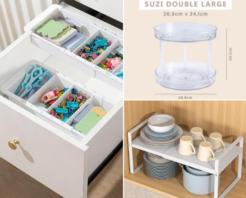 Messy Kitchen? Simple Storage Solutions cover photo collage