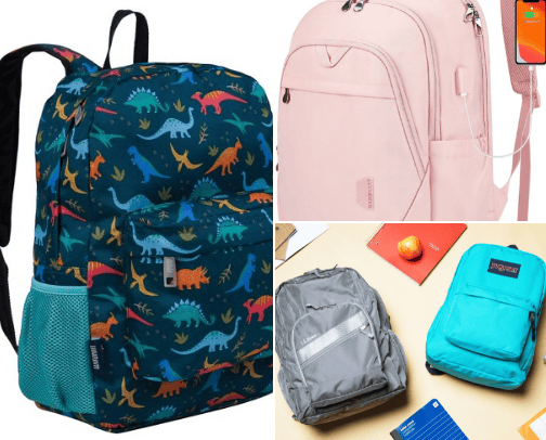 MY FAVS FOR KIDS BACKPACKS🤩 cover photo collage