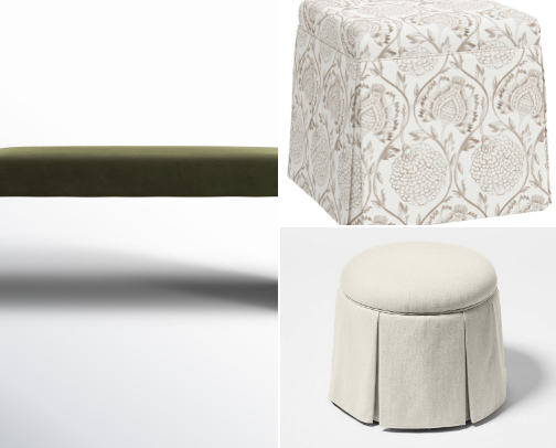 The Ottoman + Bench Edit cover photo collage