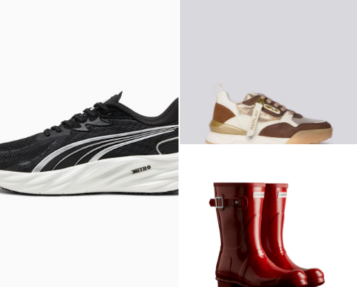 Shoes cover photo collage