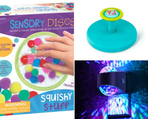 Sensory toys from Target to help kids' emotional regulation cover photo collage