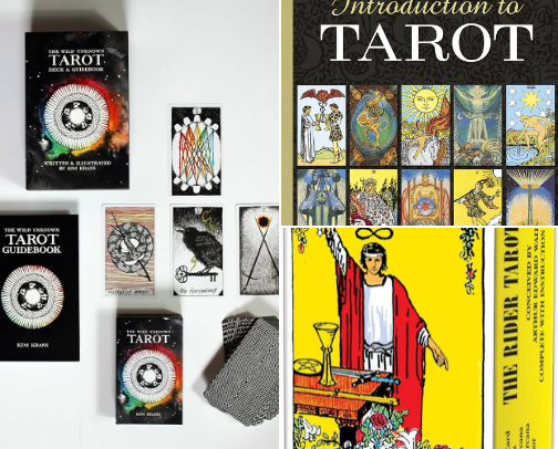 Beginner Tarot Essentials cover photo collage
