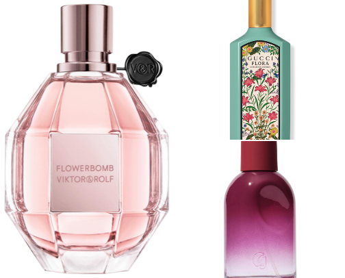 All of my Favorite Perfumes for my twenties cover photo collage
