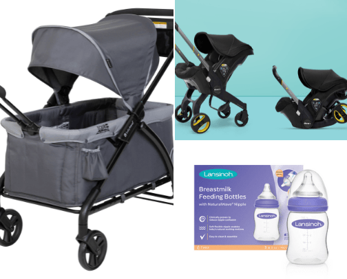 Baby items cover photo collage