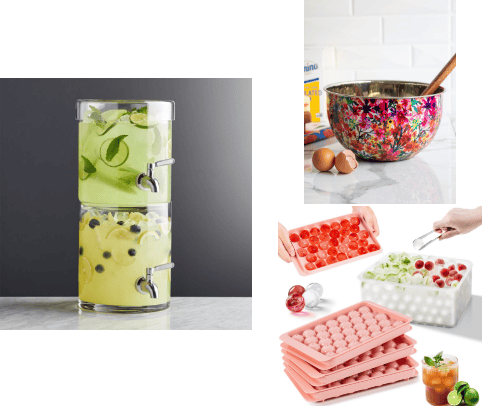 Fabulous finds for outdoor entertaining. cover photo collage