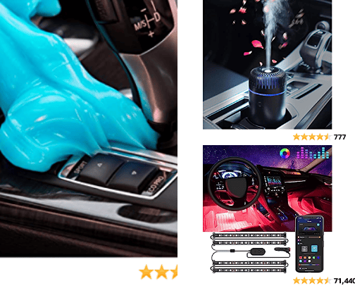 Car Essentials cover photo collage