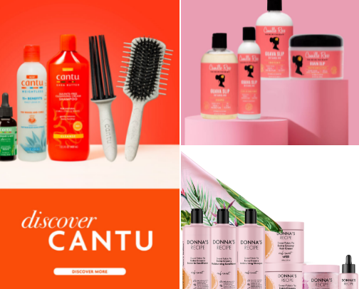 Natural hair care cover photo collage