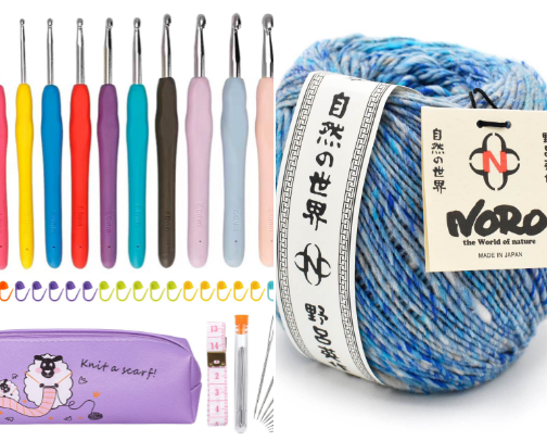 crochet/knitting faves cover photo collage