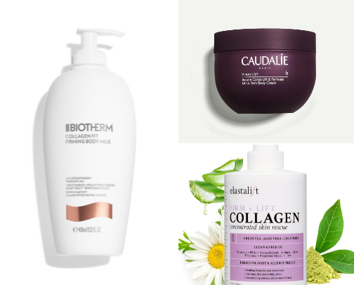 Collagen Body Lotions and Creams cover photo collage
