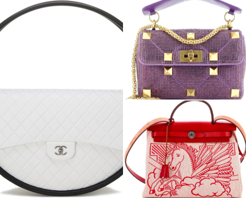 Luxury Bags & Wallets cover photo collage