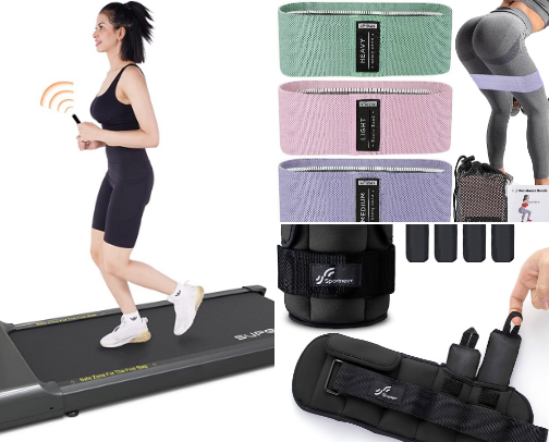 Workout Staples for Everyday cover photo collage