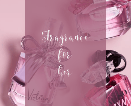 Fragrance for her 🦋 cover photo collage