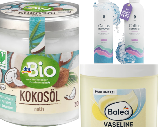 Drug store products for selfcare cover photo collage