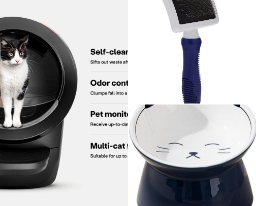 Cat parent must-haves cover photo collage