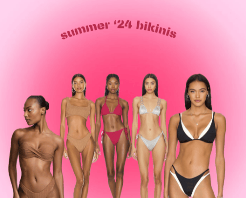 The best bikinis for this summer cover photo collage