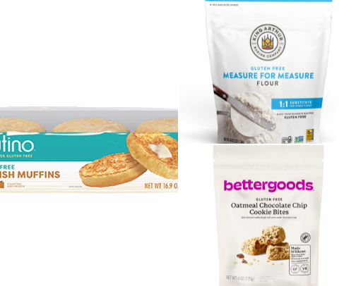 My favorite gluten free finds cover photo collage
