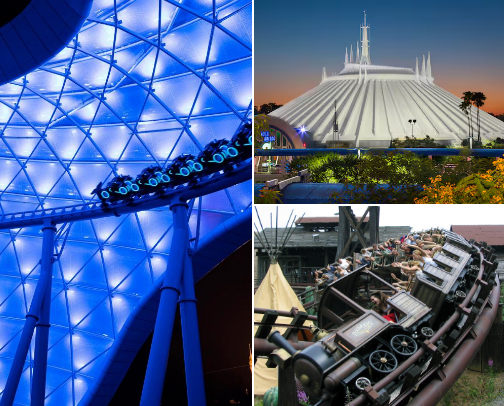 Theme Parks cover photo collage
