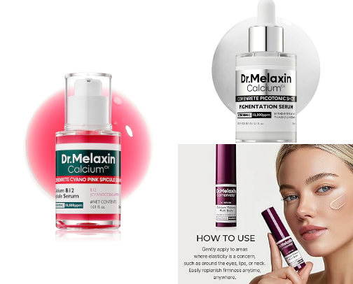 Skincare cover photo collage