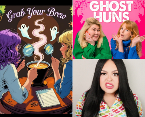 Our podcast and more we love to watch cover photo collage