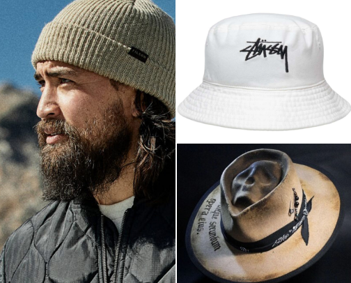 The Hubby's Head Wear Picks cover photo collage