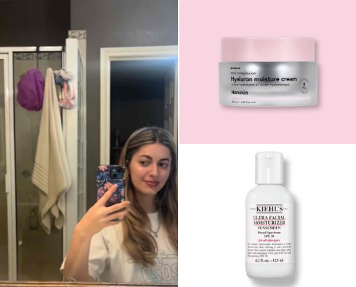 my (sensitive) skincare routine🥒 cover photo collage