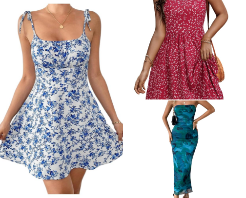 Summer Dresses 👗 cover photo collage