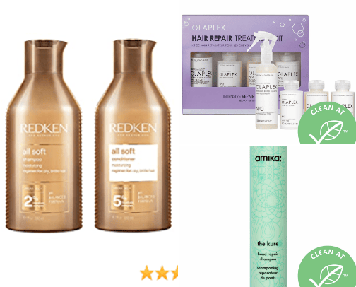 Hair care cover photo collage