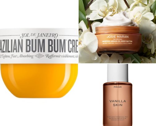 ⭐ Trending / Bestselling Vanilla Body Skincare Products cover photo collage