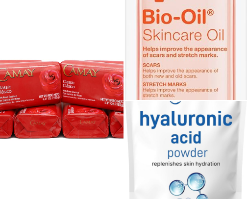 Skincare cover photo collage
