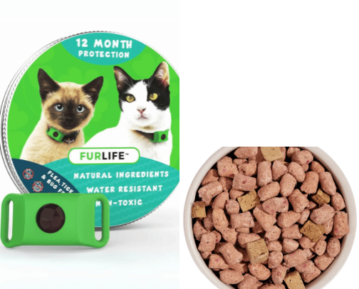 Pet products cover photo collage