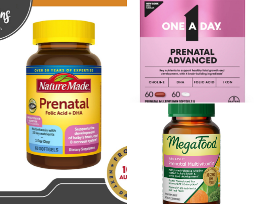 Prenatal & Postpartum Vitamins I Actually Recommend cover photo collage