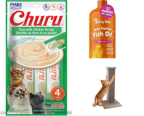 Keep your aging cat healthy 😻 Loved products recommended by a veterinarian! cover photo collage