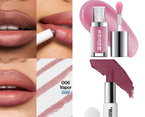 BEST cool tone lippies on the market (from $ to $$). cover photo collage