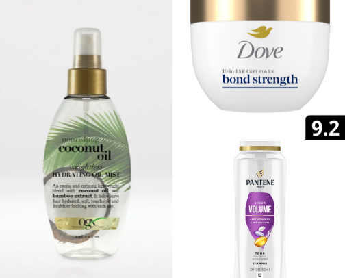 Hair care 💇🏼‍♀️ cover photo collage