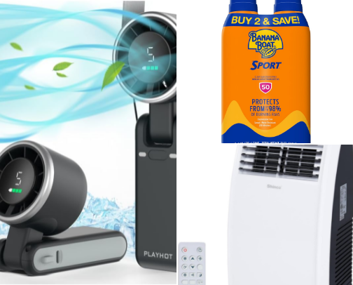 Beat the Heat Essentials cover photo collage