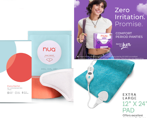 Period Survival Mode: Comfort Essentials for Study Days cover photo collage