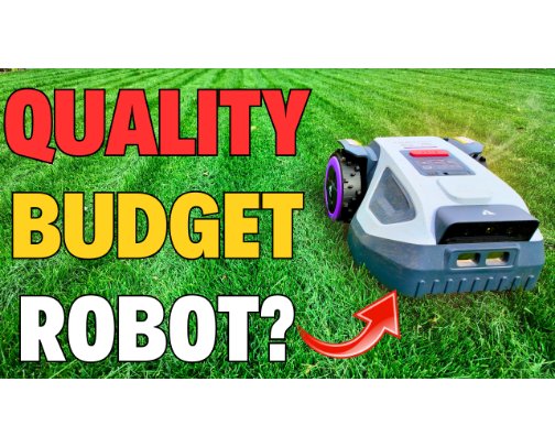 Budget Robot Mower SHOCKED Me — Anthbot Torture Test! cover photo collage