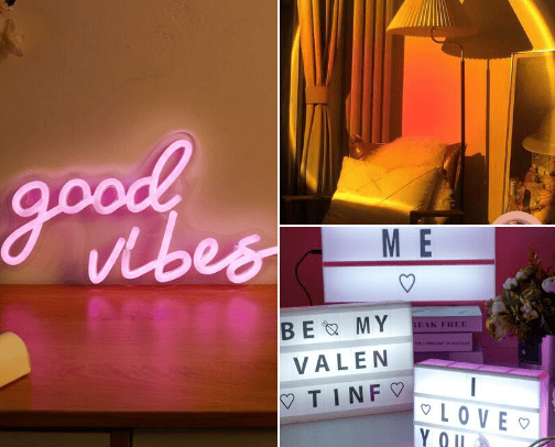 Light your Home cover photo collage