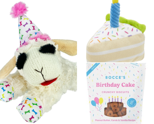 Spoiled Dog Birthday Gifts 🥳🍖💛 cover photo collage