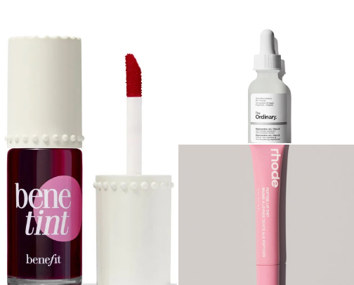 Beauty must-haves cover photo collage