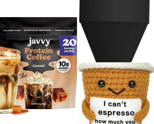 Coffee and Coffee stuff cover photo collage